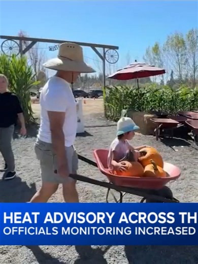 Spiking temps are sending many of us to seek shade and hydrate, while firefighters watch the weather, concerned about increased fire danger. We caught up with a few folks braving the heat while visiting the Petaluma Pumpkin Patch on Saturday. #heat #heatwave #petaluma #bayarea #northbay #pumpkinpatch #pumpkin #abc7news
