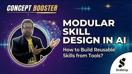 Modular Skill Design in AI | How to Build Reusable Skills from Tools ? | Nukul Gupta