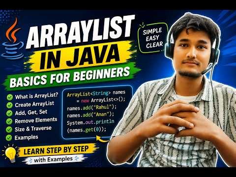 ArrayList in Java | Step-by-Step Tutorial