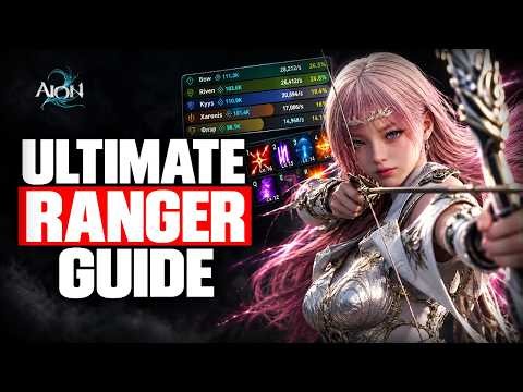 AION 2 New Updated Best Ranger PVE Build Guide | Skills, Stigmas, Macro & Gear