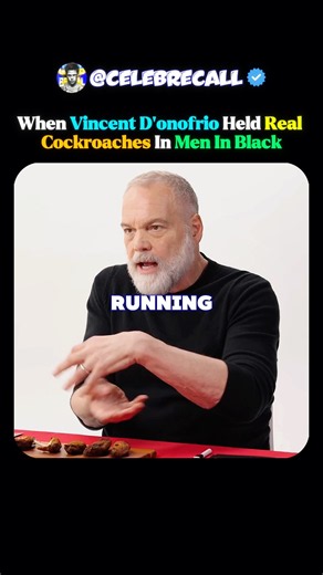 Vincent D'onofrio Held Real Cockroaches In Men In Black
