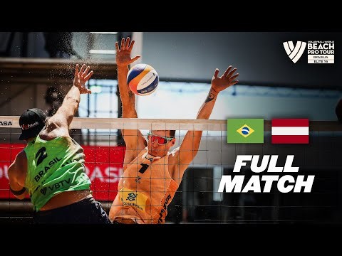 Evandro/Arthur 🇧🇷 vs Plavins/Fokerots 🇱🇻 - Brasília 2025 | Round of 12 - BPT Elite 16 | Full Match