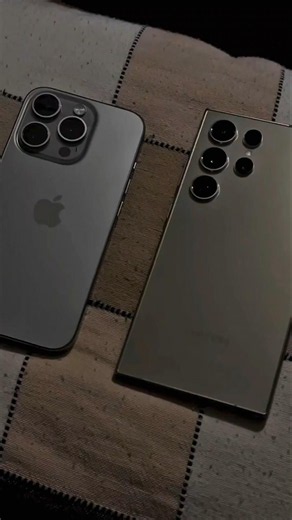 iPhone 15 Pro Vs Galaxy S24 Ultra Flex! #shorts