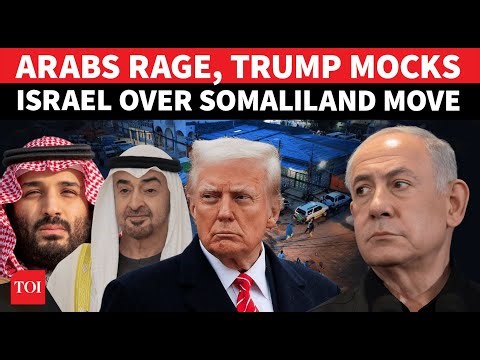 Somaliland Shocker: US Refuses To Back Israel; Trump Mocks Netanyahu As MBS Leads Arab Rage