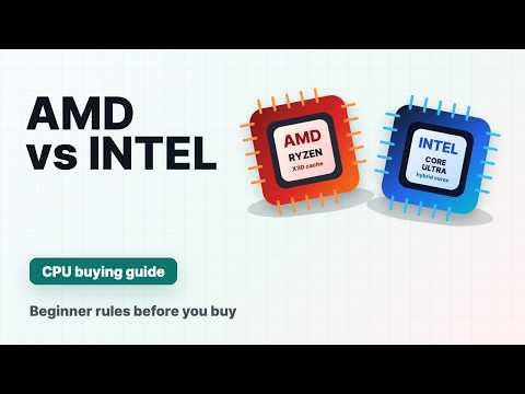 AMD vs Intel CPUs Explained: Beginner Buying Guide 2026