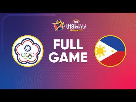 Chinese Taipei v Philippines | Full Basketball Game | FIBA U18 Women’s Asia Cup 2026 Division A