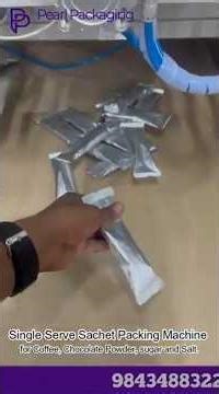 Single Serve Sachet Packing Machine | Coffee, Sugar, Salt & Chocolate Powder
