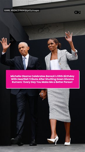 Michelle Obama celebrates Barack's 65th birthday with heartfelt tribute after shutting down divorce rumors: 'Every day you make me a better person'