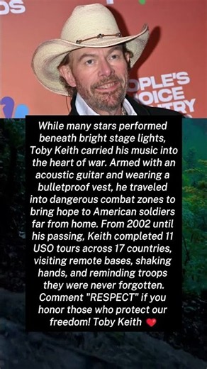 When a Country Legend Visits the Heart of War: The Toby Keith Story