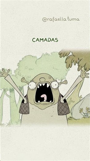 Ogros são como cebolas? 🤔 #Shrek #RafaTuma