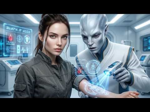 "The Galactic Healer Scanned a Human Woman—Then Asked About the Metal in Her Blood HFY SCIFI BEST