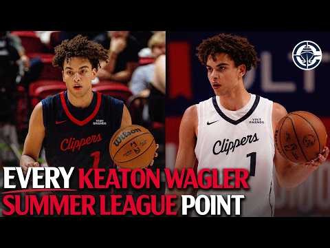 EVERY POINT from Keaton Wagler At NBA Summer League 😤