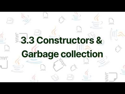 CMP 175 Java Unit 3.3 | Constructors and Garbage Collection Explained