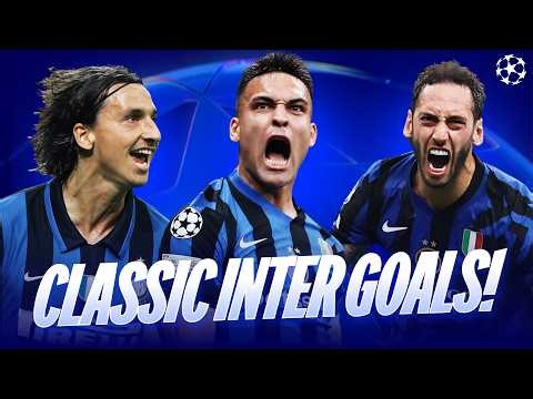 UNMISSABLE Inter Goals Scored In The Champions League!