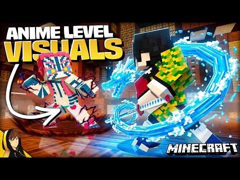 This DEMON SLAYER Mod looks STRAIGHT from the ANIME!? | Minecraft (Mules Slayer)