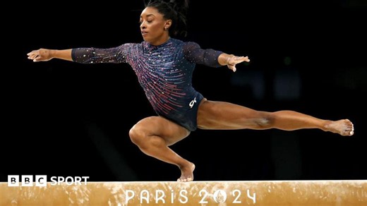 Simone Biles makes Olympic return with podium training at Paris 2024