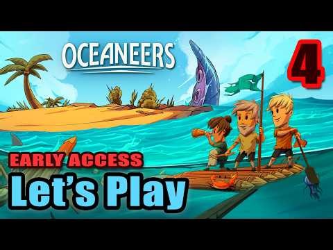 We Hauled Back An Awesome New Island - Survival Crafting Colony Sim - Oceaneers - Full Gameplay