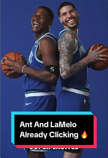 Anthony Edwards and LaMelo Ball chemistry highlights — Timberwolves fit