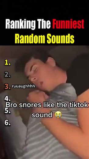 Ranking The Funniest Random Sounds