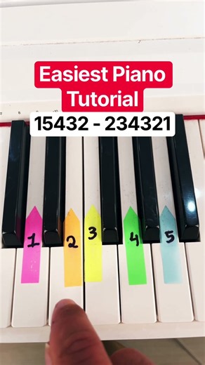 🔥 EASIEST Piano Tutorial EVER! 🎹