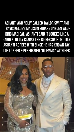 Ashanti Reveals The Bigger Swiftie After Taylor Swift And Travis Kelce’s Wedding 💍😳🎤