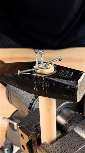DIY Hammer Secure Trick #easy #hammer #secure