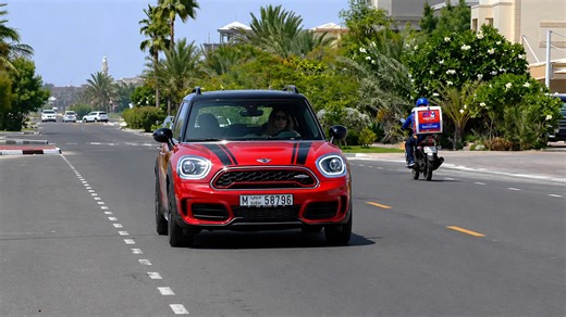 Mini Countryman JCW that reaches 0 to 60 mph in 6.7 seconds