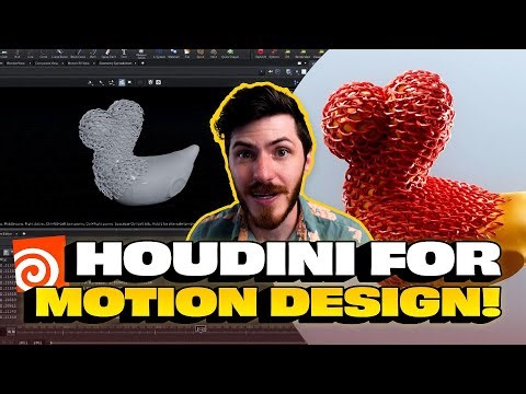Houdini for Motion Design: Procedural Workflow Explained