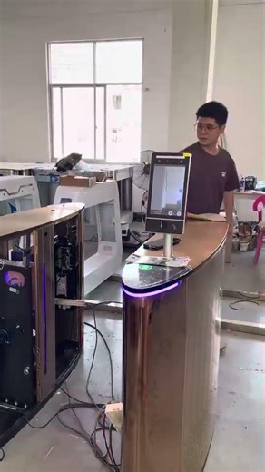 4 Smart Access Methods in One Gate | Face, Fingerprint, Palm & RFID Turnstile System Demo