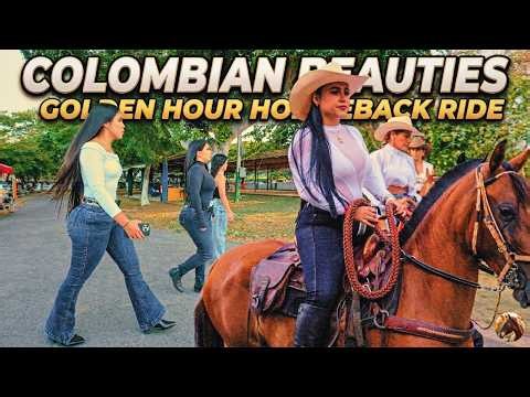 STUNNING Colombian Cowgirls 🐴 4K Festival on Horseback & Cabalgata 2026