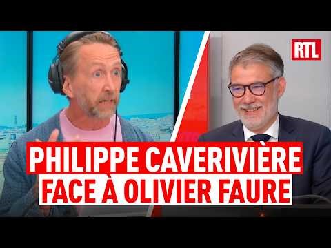 Philippe Caverivière face à Olivier Faure 🤣