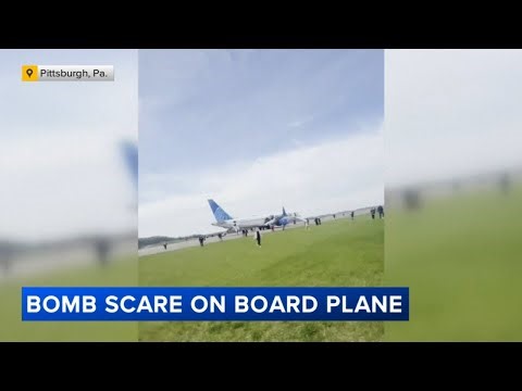 Bomb scares force urgent plane evacuations