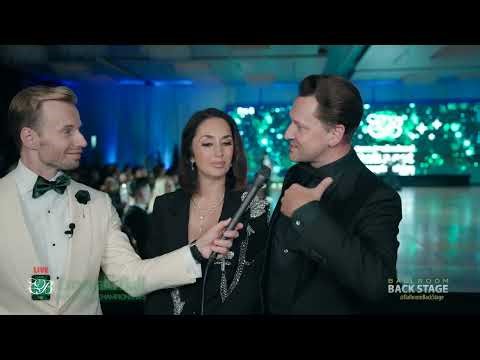 Roman Myrkin & Nataliia Biedniagina at Emerald Ball 2026