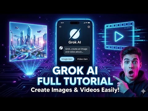 How to Use GROK AI for Images & Videos (Ultimate Guide)