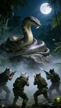 the CAT vs Python Katze Krieg Python