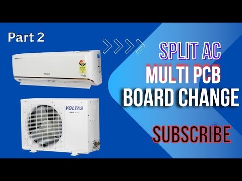 How to AC PCB board repair | split AC PCB repairing ‼️