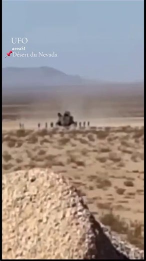 UFO Spotted in Nevada Desert Near Area 51 – Mysterious Sighting Sparks Questions 👽🛸🌵