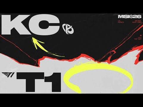 T1 vs KC | MSI 2026 | MSI 2026 | Play-Ins | Game 01 | T1 vs Karmine Corp