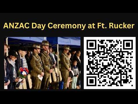 Episode 3256 – ANZAC Day was celebrated at Fort Rucker, Alabama