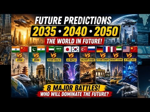 2035 to 2050 Future Predictions 🌍 Who Will Rule The World? #FuturePrediction #2050 #2040 #2035