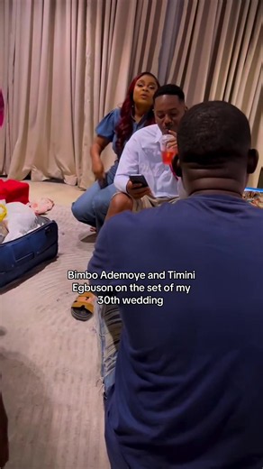 Bimbo Ademoye & Timini Egbuson: My 30th Wedding Movie Scenes