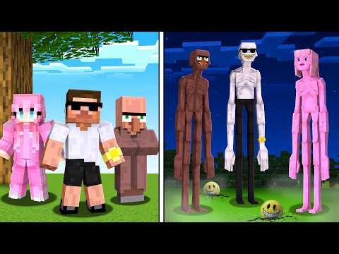 Evolving into Scary Verity in Minecraft..