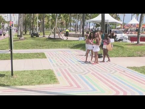 Miami Beach installs rainbow crosswalk ahead of 2026 pride celebration