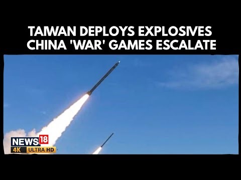 Taiwan Deploys Explosive River Barriers as China Encircles Island in Its Largest Drills Yet | 4K