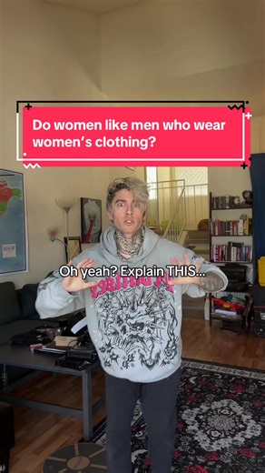 Do you agree? Can men wear women’s clothing? 🫢 Sh0w someone who needs to see this… #emo #lgbt #lgbtq #alternative