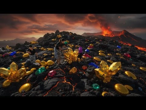 Secrets hidden for centuries have been revealed: millions of treasures discovered beneath the rocks.