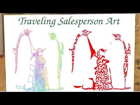 Traveling Salesperson Art