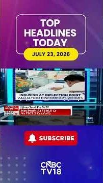 TOP HEADLINES | Stocks Slip Further, Midcaps Take A Bigger Hit | N18S