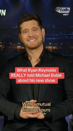 What Ryan Reynolds really told Michael Bublé about his new series ‘Hometown Giants’