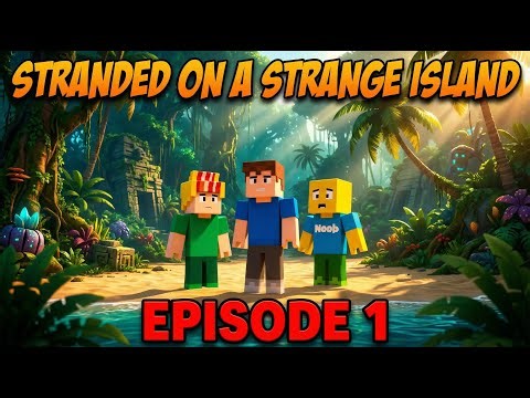 Stranded on a Strange Island 😨 | Roblox Survival Series Ep. 1